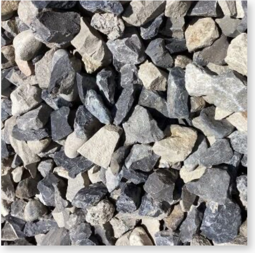 Dry Creek Gravel, 1.5 inch, close up