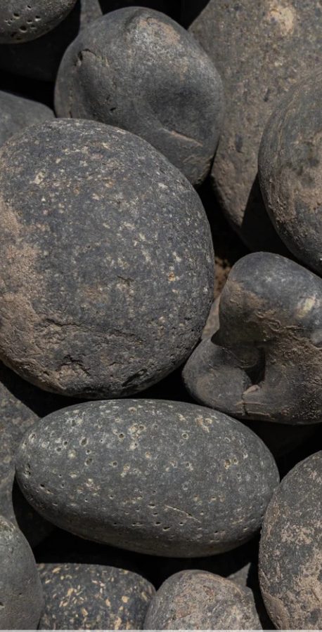 Mexican Beach Cobble, 1 to 2 inch, close up